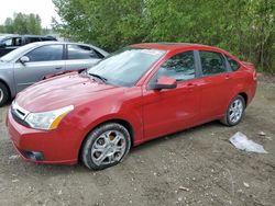Salvage cars for sale from Copart Arlington, WA: 2009 Ford Focus SES