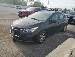 Salvage cars for sale from Copart Cahokia Heights, IL: 2017 Chevrolet Cruze LS