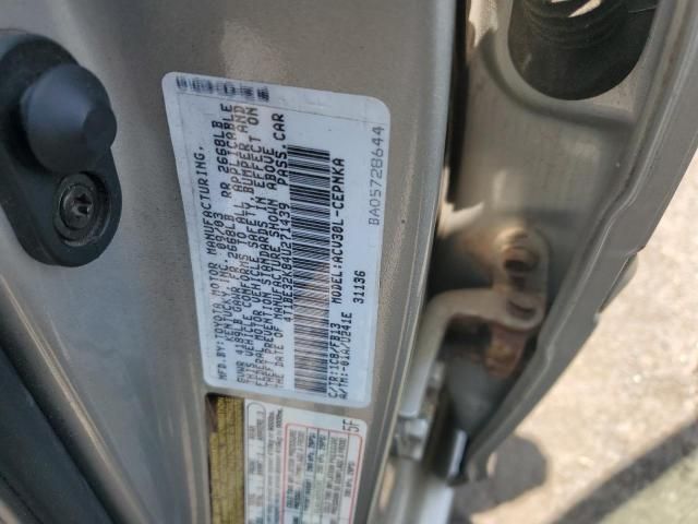 2004 Toyota Camry LE