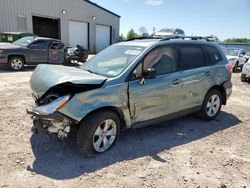 Subaru Forester 2.5i Premium salvage cars for sale: 2015 Subaru Forester 2.5I Premium