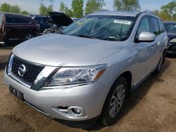 Nissan Pathfinder salvage cars for sale: 2015 Nissan Pathfinder S