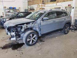 Jeep salvage cars for sale: 2019 Jeep Cherokee Limited