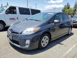 Salvage cars for sale from Copart Rancho Cucamonga, CA: 2011 Toyota Prius