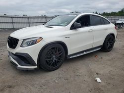 Salvage cars for sale from Copart Fredericksburg, VA: 2016 Mercedes-Benz GLE Coupe 63 AMG-S