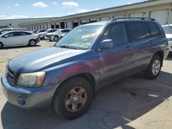 Toyota Highlander salvage cars for sale: 2005 Toyota Highlander