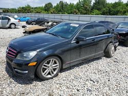 Mercedes-Benz salvage cars for sale: 2014 Mercedes-Benz C 300 4matic