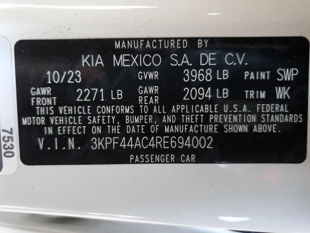 2024 KIA Forte GT