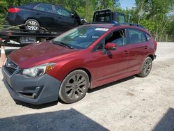 Salvage cars for sale from Copart Northfield, OH: 2016 Subaru Impreza Sport Premium