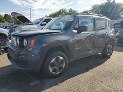 Vehiculos salvage en venta de Copart Moraine, OH: 2017 Jeep Renegade Sport