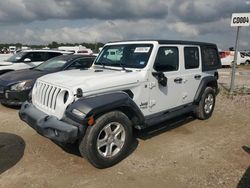 Jeep salvage cars for sale: 2019 Jeep Wrangler Unlimited Sport