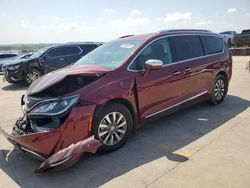 Vehiculos salvage en venta de Copart Grand Prairie, TX: 2020 Chrysler Pacifica Hybrid Limited