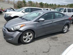 Salvage cars for sale from Copart Exeter, RI: 2013 Hyundai Elantra GLS