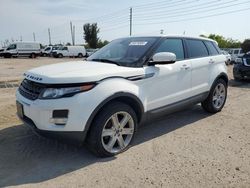 Land Rover Range Rover salvage cars for sale: 2012 Land Rover Range Rover Evoque Pure Plus