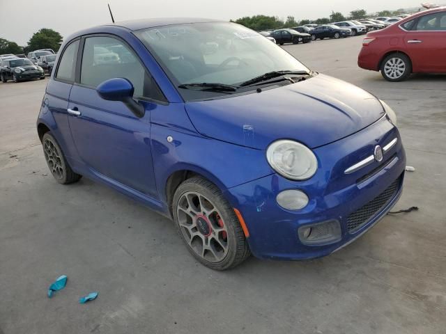 2012 Fiat 500 Sport