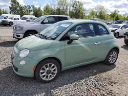 Fiat salvage cars for sale: 2017 Fiat 500 POP