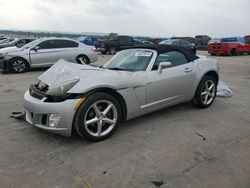 Saturn sky salvage cars for sale: 2007 Saturn Sky Redline