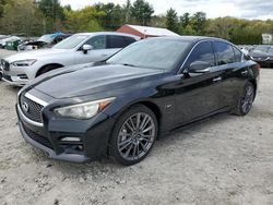 Infiniti salvage cars for sale: 2016 Infiniti Q50 RED Sport 400