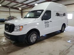 Nissan nv 2500 s salvage cars for sale: 2019 Nissan NV 2500 S