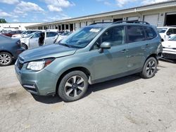 Salvage cars for sale from Copart Louisville, KY: 2018 Subaru Forester 2.5I Limited