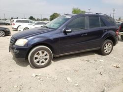 Mercedes-Benz M-Class salvage cars for sale: 2007 Mercedes-Benz ML 350