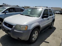 Ford salvage cars for sale: 2002 Ford Escape XLT
