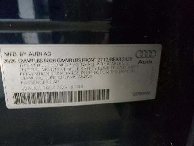 2007 Audi New S4 Quattro