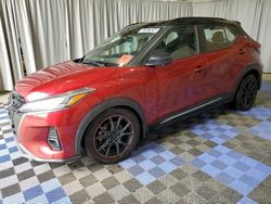 Nissan salvage cars for sale: 2021 Nissan Kicks SR