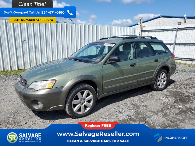 2007 Subaru Outback 2.5i Wagon AWD