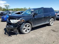 Toyota salvage cars for sale: 2013 Toyota Highlander Limited