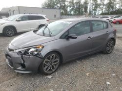 Salvage cars for sale from Copart Arlington, WA: 2015 KIA Forte SX