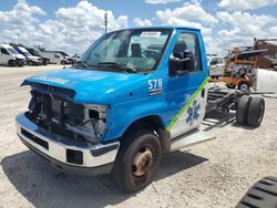 Ford salvage cars for sale: 2018 Ford Econoline E450 Super Duty Cutaway Van