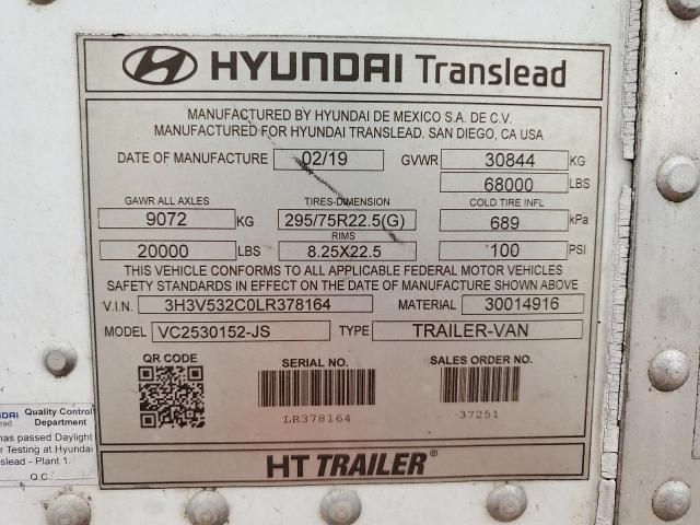 2020 Hyundai DRY Van