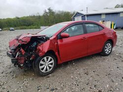 Vehiculos salvage en venta de Copart West Warren, MA: 2014 Toyota Corolla L