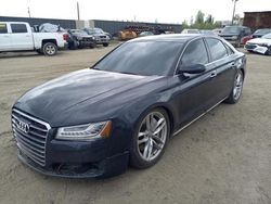 Audi A8 salvage cars for sale: 2015 Audi A8 Quattro