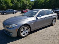 Vehiculos salvage en venta de Copart Austell, GA: 2013 BMW 528 I