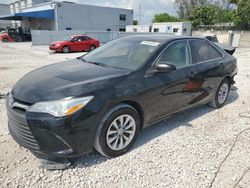 Vehiculos salvage en venta de Copart Opa Locka, FL: 2017 Toyota Camry LE