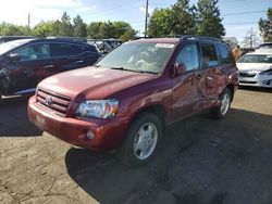 Toyota salvage cars for sale: 2004 Toyota Highlander