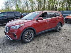 Vehiculos salvage en venta de Copart Candia, NH: 2017 Hyundai Santa FE SE