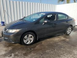 2013 Honda Civic LX en venta en Riverview, FL