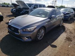 Infiniti q50 salvage cars for sale: 2020 Infiniti Q50 Pure