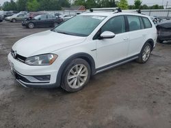 Salvage cars for sale from Copart Finksburg, MD: 2017 Volkswagen Golf Alltrack S