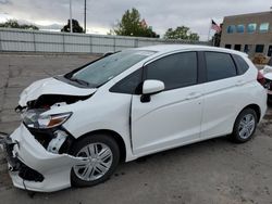 Honda fit salvage cars for sale: 2019 Honda FIT LX