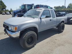 Salvage cars for sale from Copart San Martin, CA: 1990 Toyota Pickup 1/2 TON Extra Long Wheelbase SR5