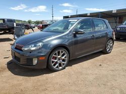 Salvage cars for sale from Copart Colorado Springs, CO: 2013 Volkswagen GTI