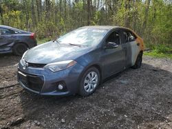 Toyota salvage cars for sale: 2015 Toyota Corolla L