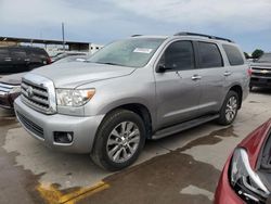 Toyota Sequoia Limited salvage cars for sale: 2017 Toyota Sequoia Limited