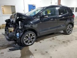Vehiculos salvage en venta de Copart Blaine, MN: 2020 Ford Ecosport SES