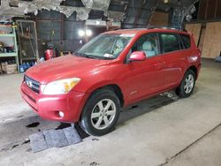 Toyota salvage cars for sale: 2008 Toyota Rav4 Limited