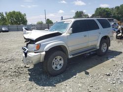 Toyota 4runner Limited salvage cars for sale: 2000 Toyota 4runner Limited