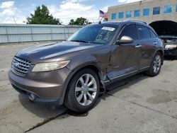 Infiniti salvage cars for sale: 2004 Infiniti FX35